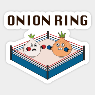 Onion Ring Sticker